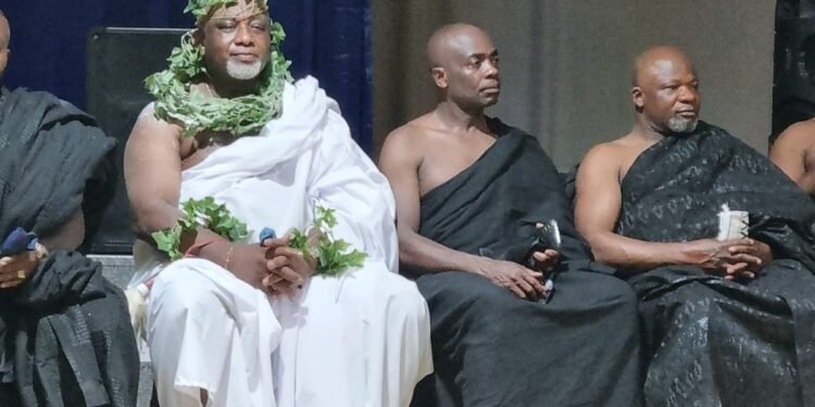 Roland Tamakloe Enstooled as Chief in Greater Manchester, Assumes Stool Name Togbi Kormi Tamakloe