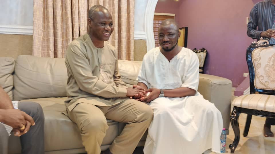 Alhaji Alhassan Mbalba meets Prof. Alidu Seidu